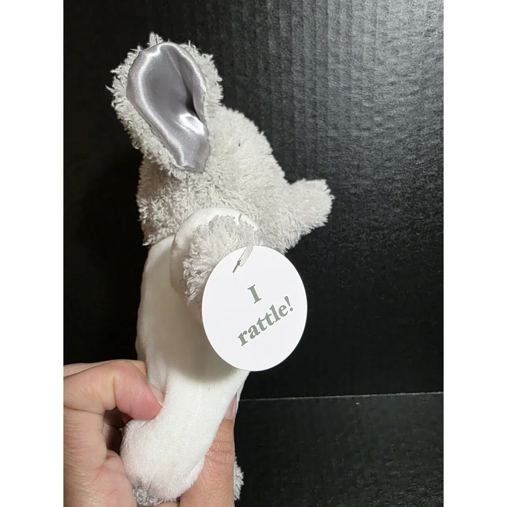 Little Me‎ Welcome To The World White Gray Elephant 9